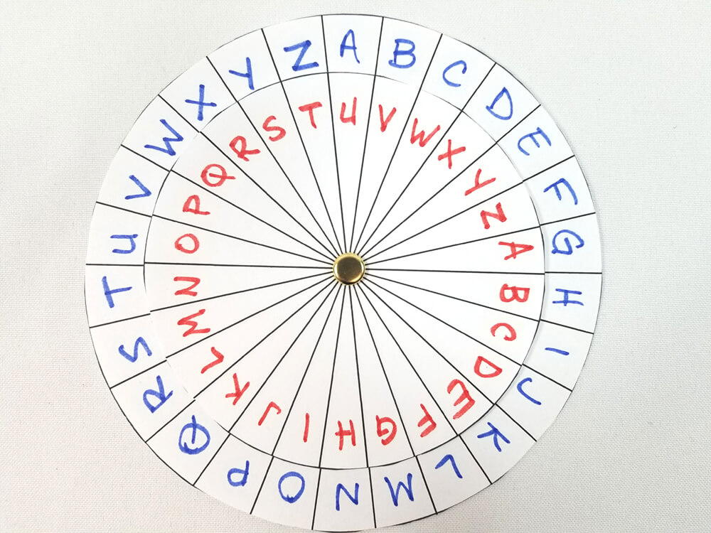 Classroom Activity: Building a Cypher Disk | Cyber.org